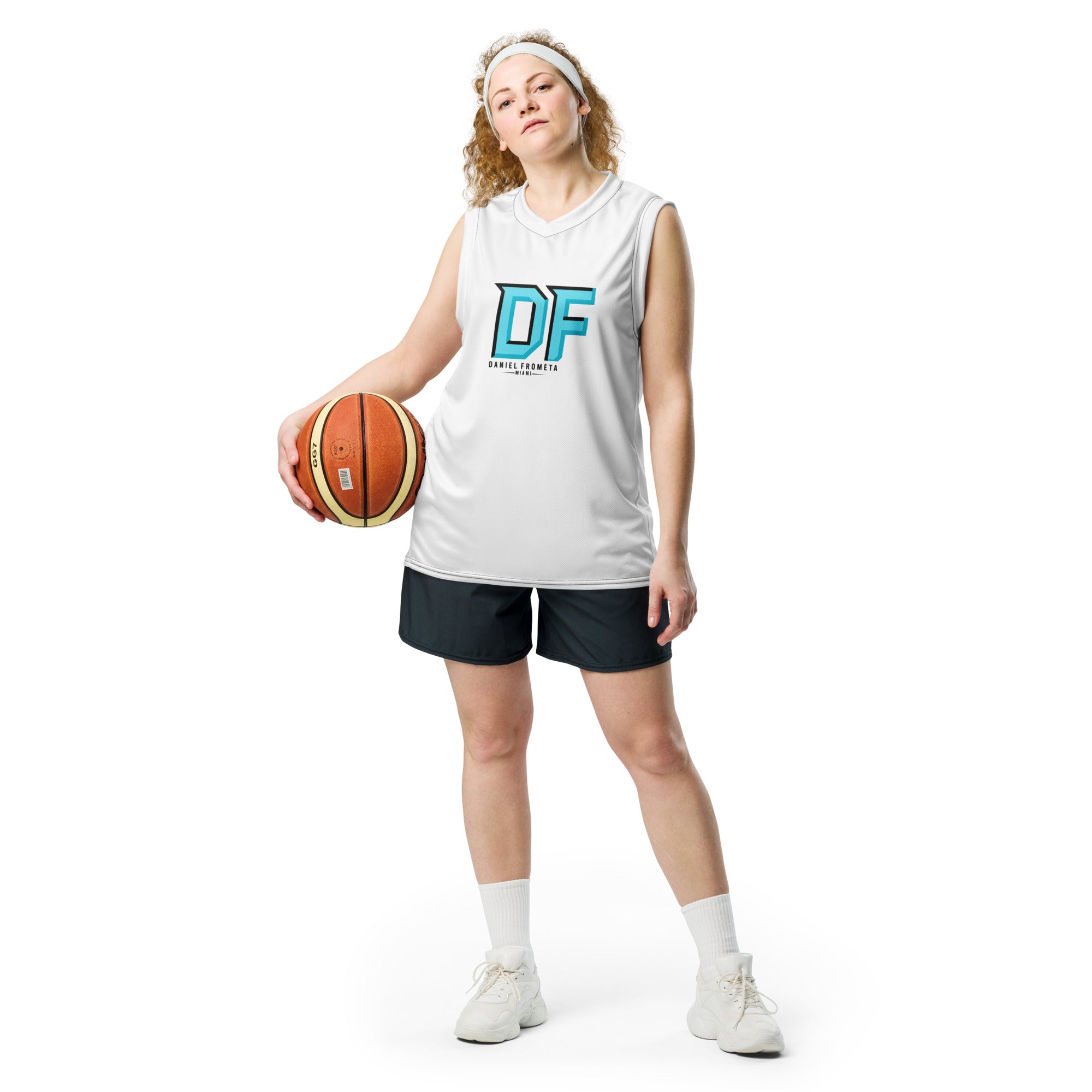 Camiseta de baloncesto unisex reciclada