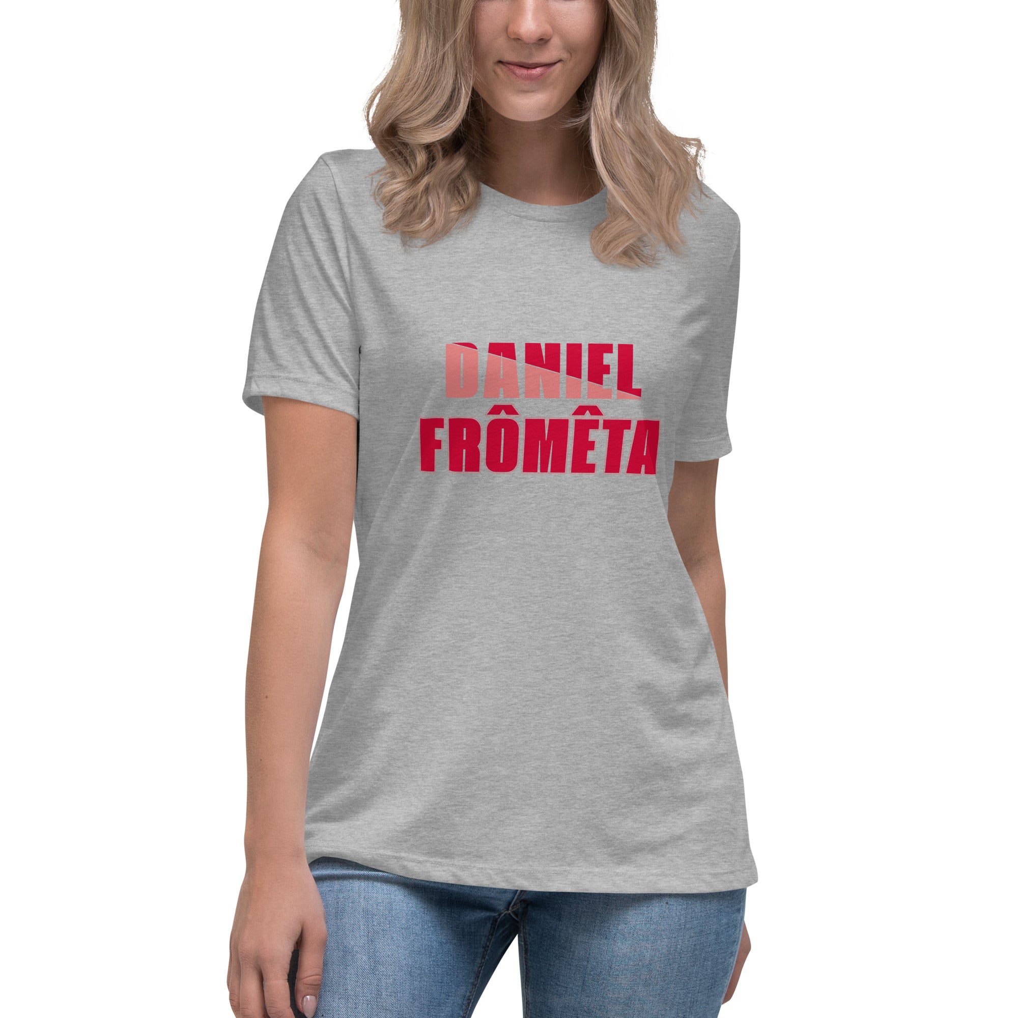 Camiseta suelta mujer