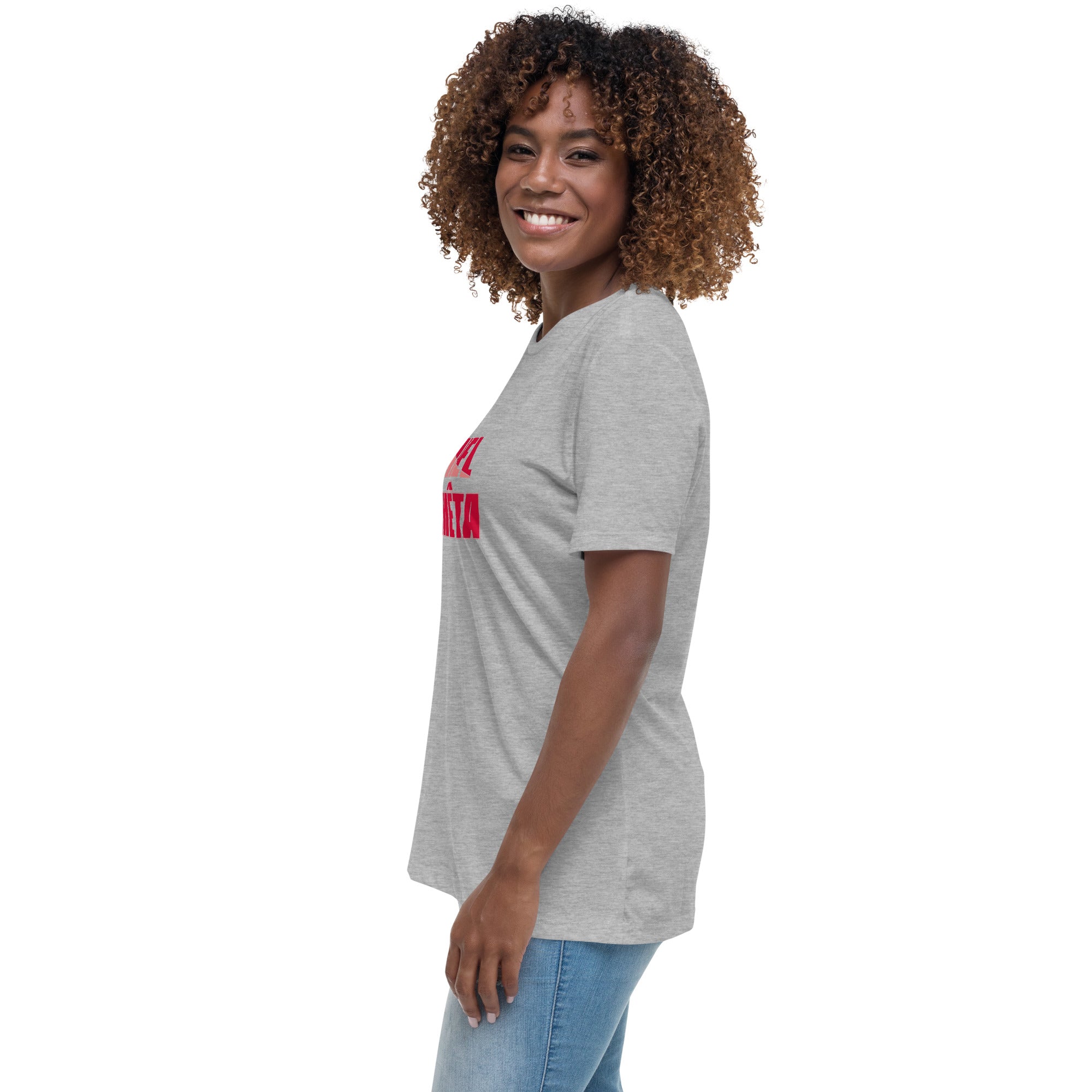 Camiseta suelta mujer