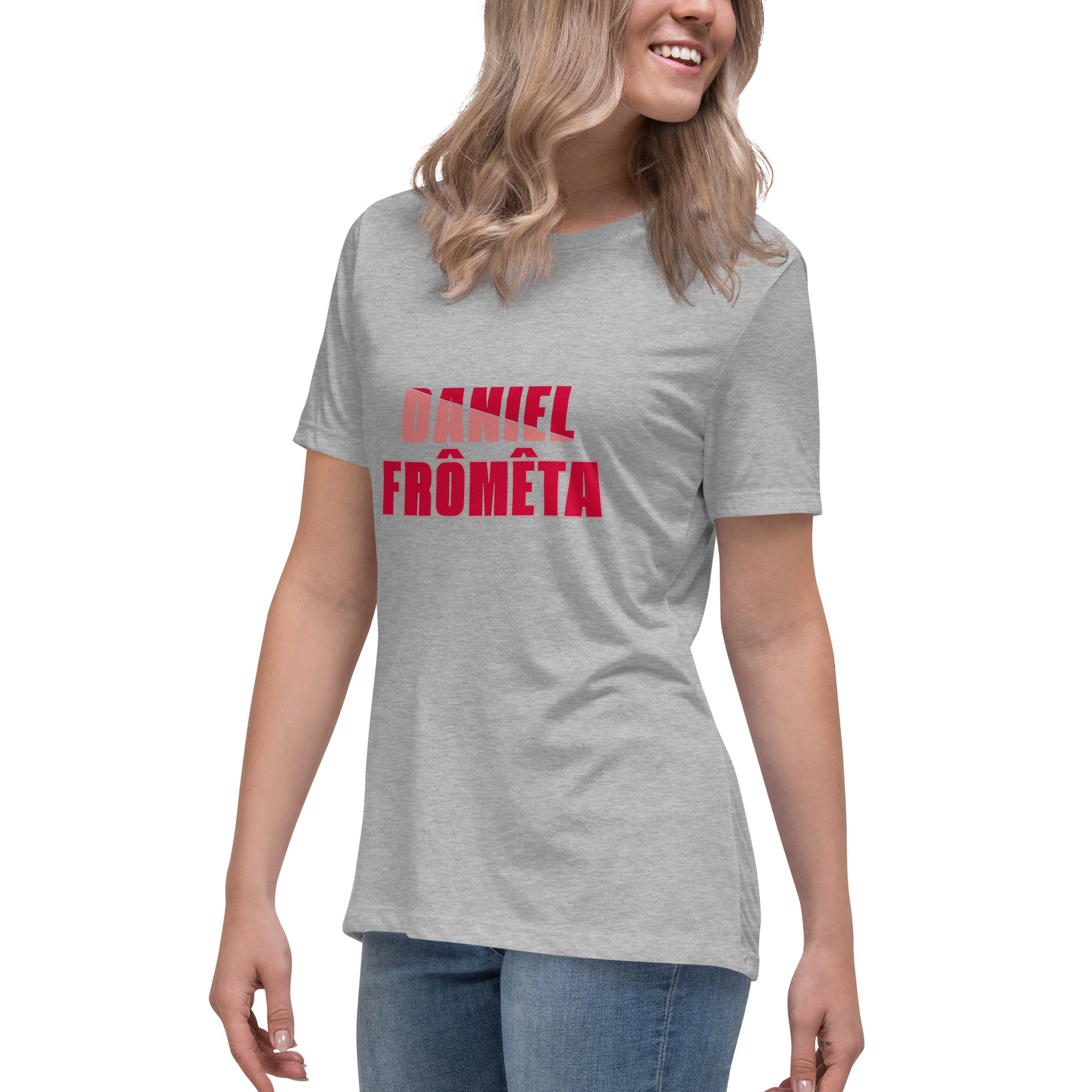 Camiseta suelta mujer