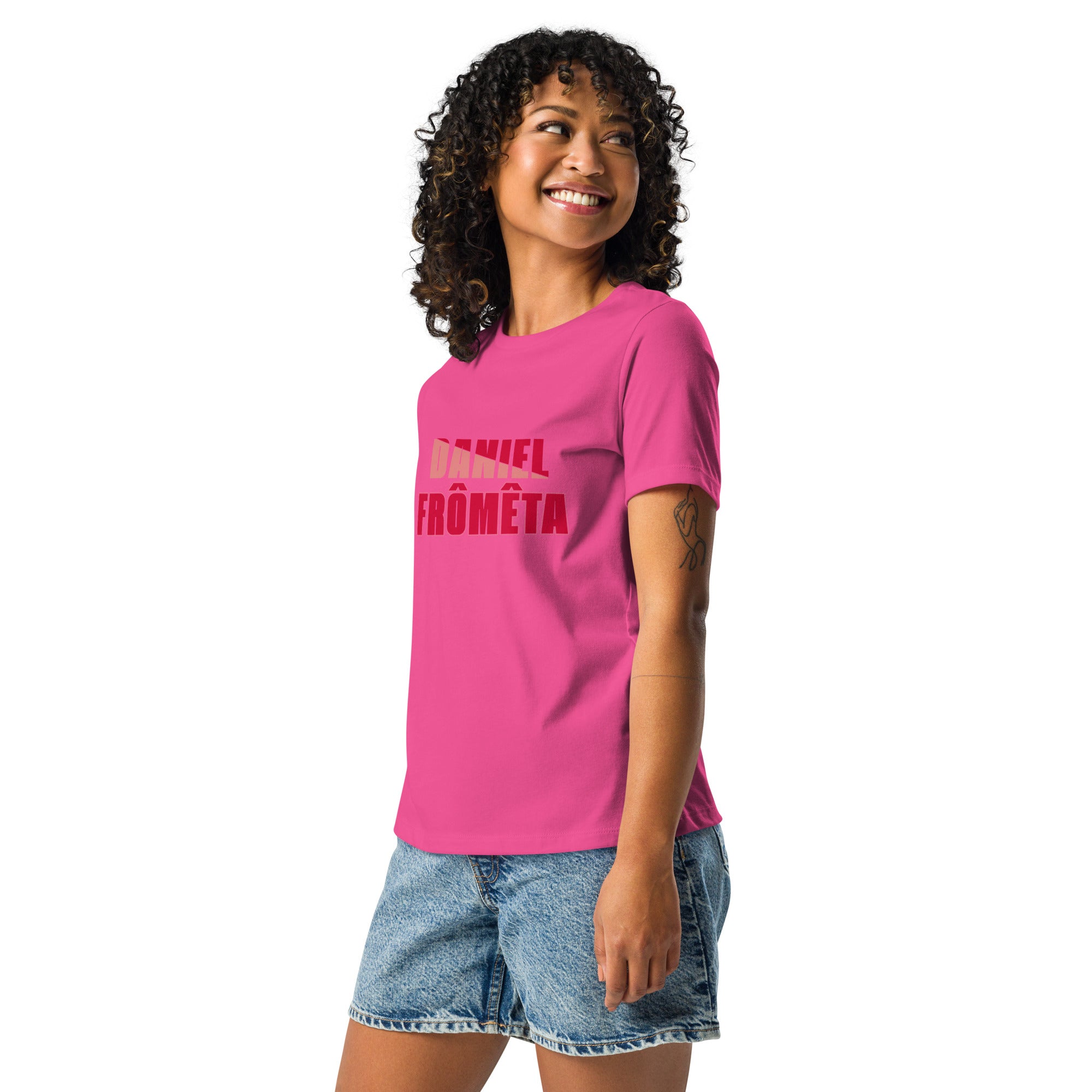 Camiseta suelta mujer