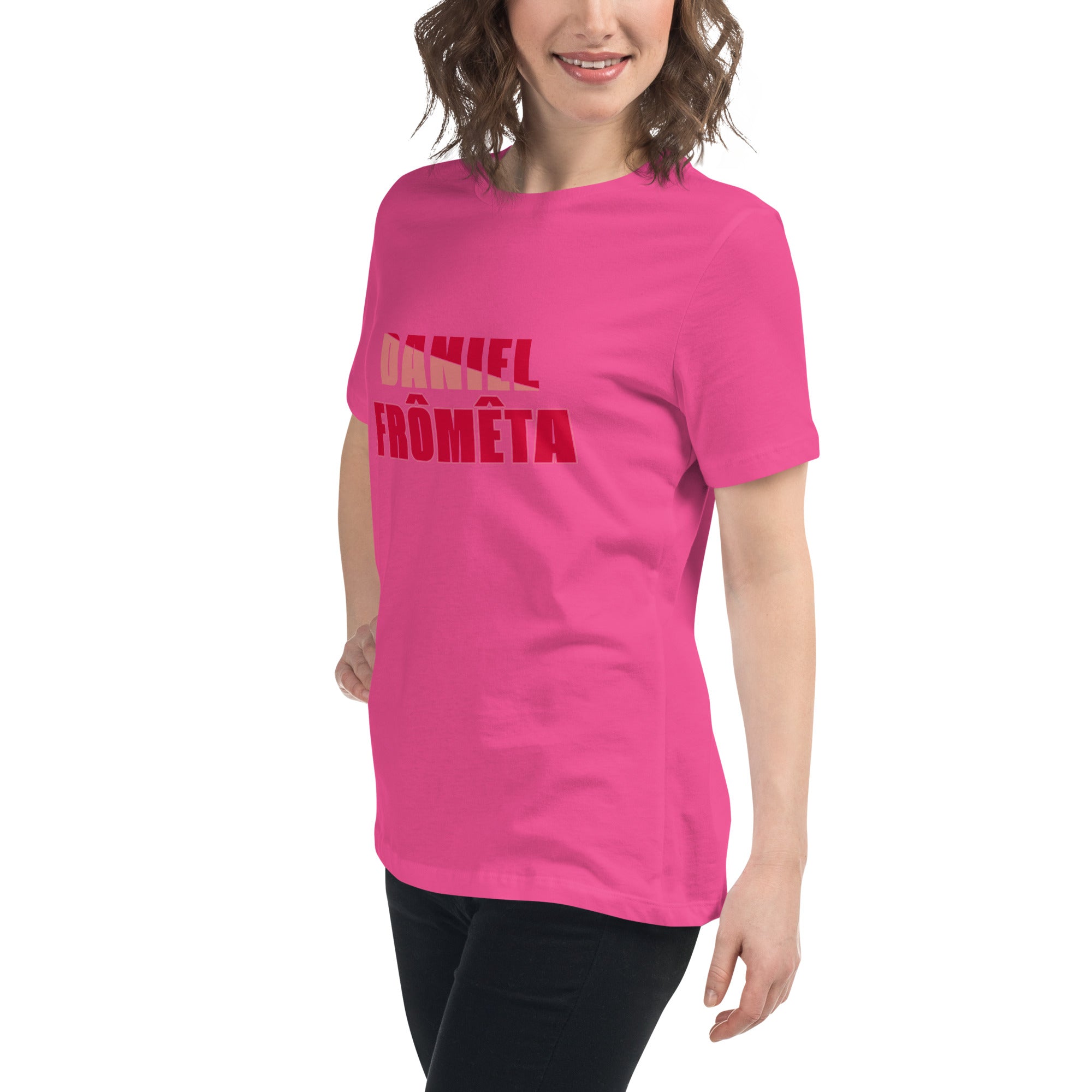 Camiseta suelta mujer