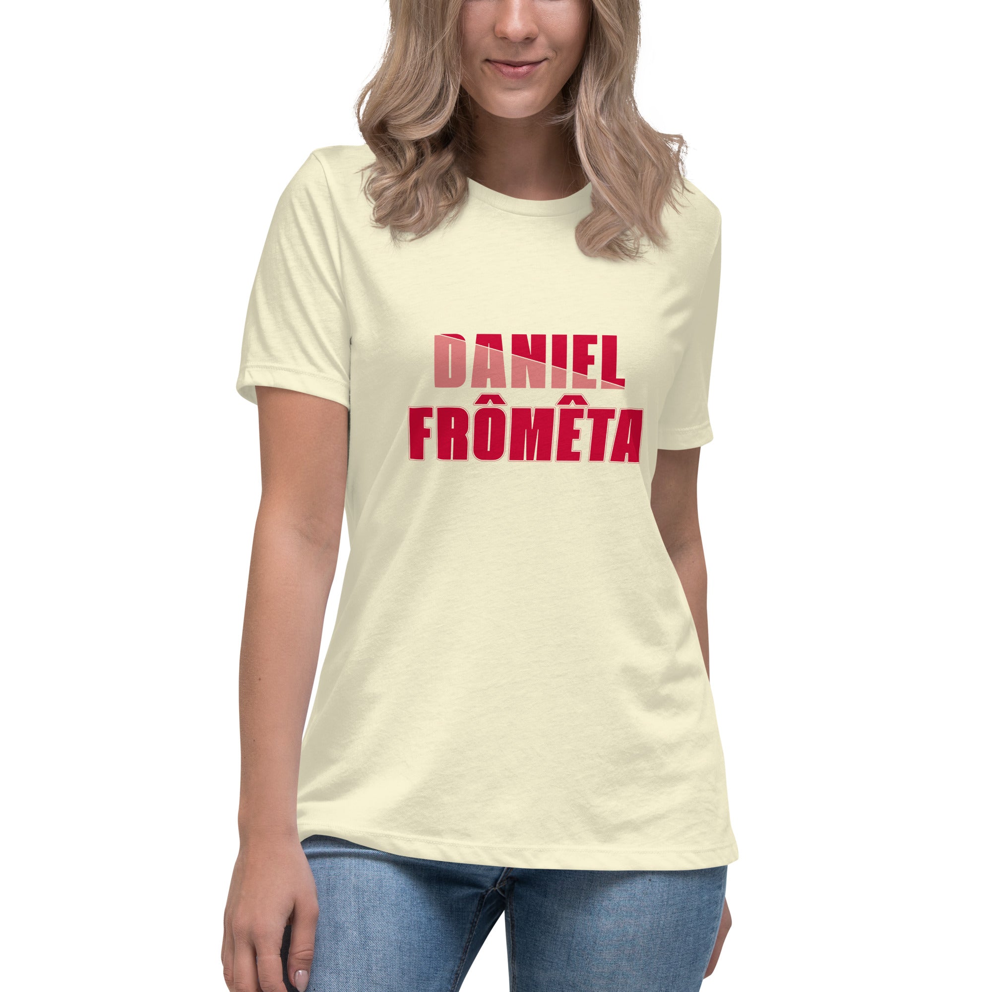 Camiseta suelta mujer