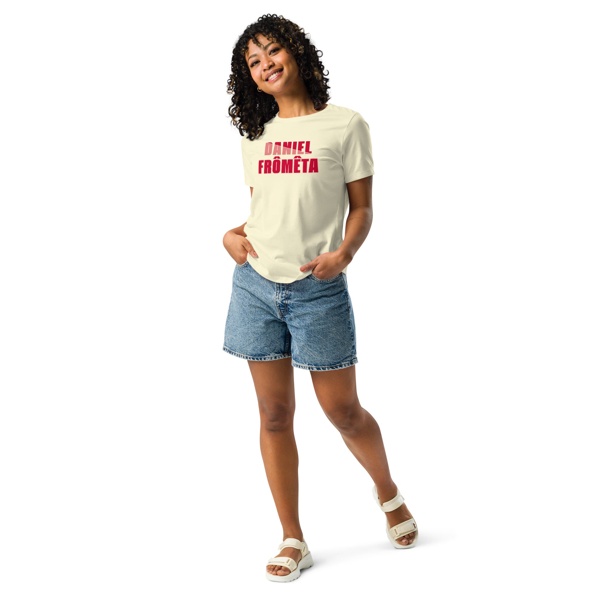 Camiseta suelta mujer