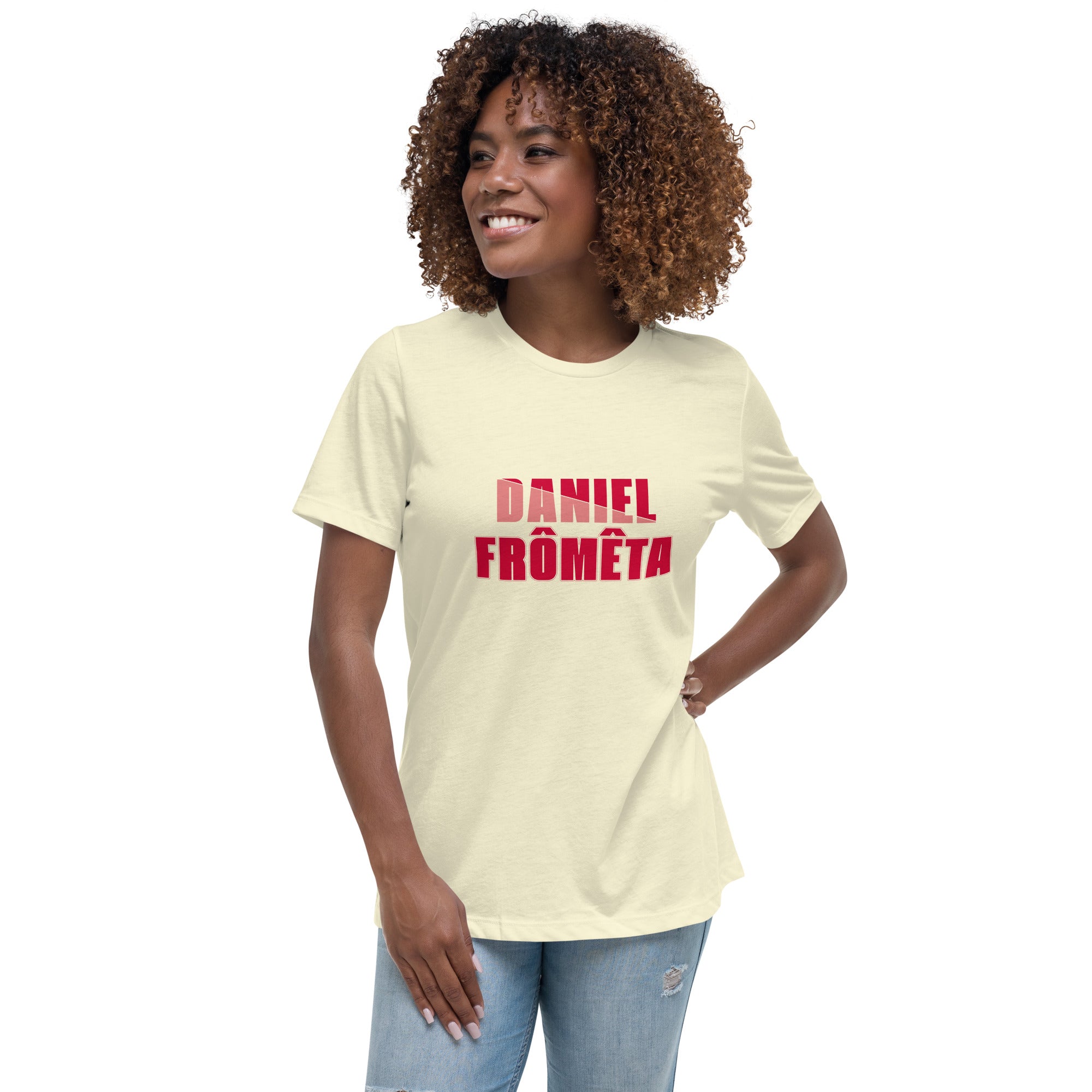 Camiseta suelta mujer