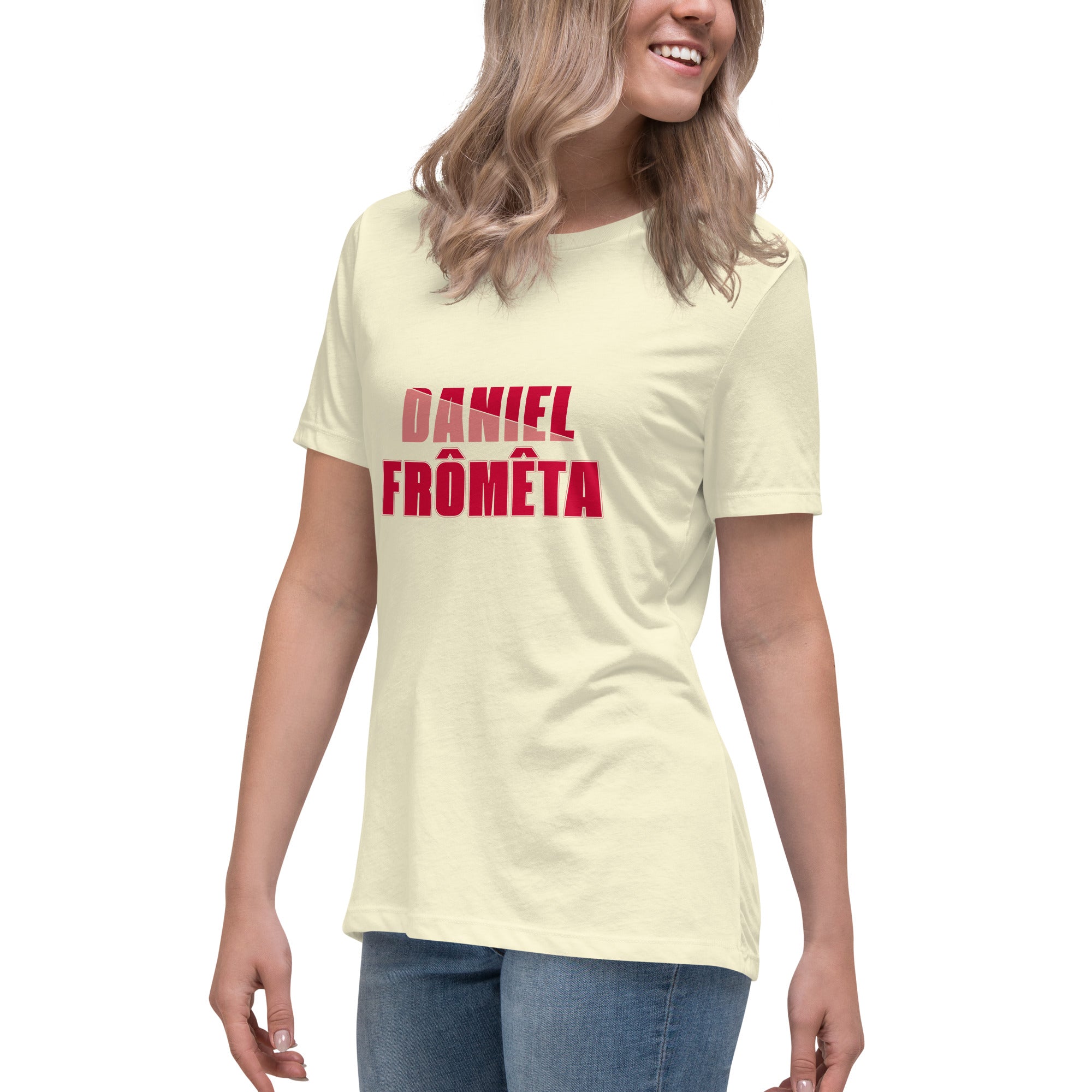 Camiseta suelta mujer