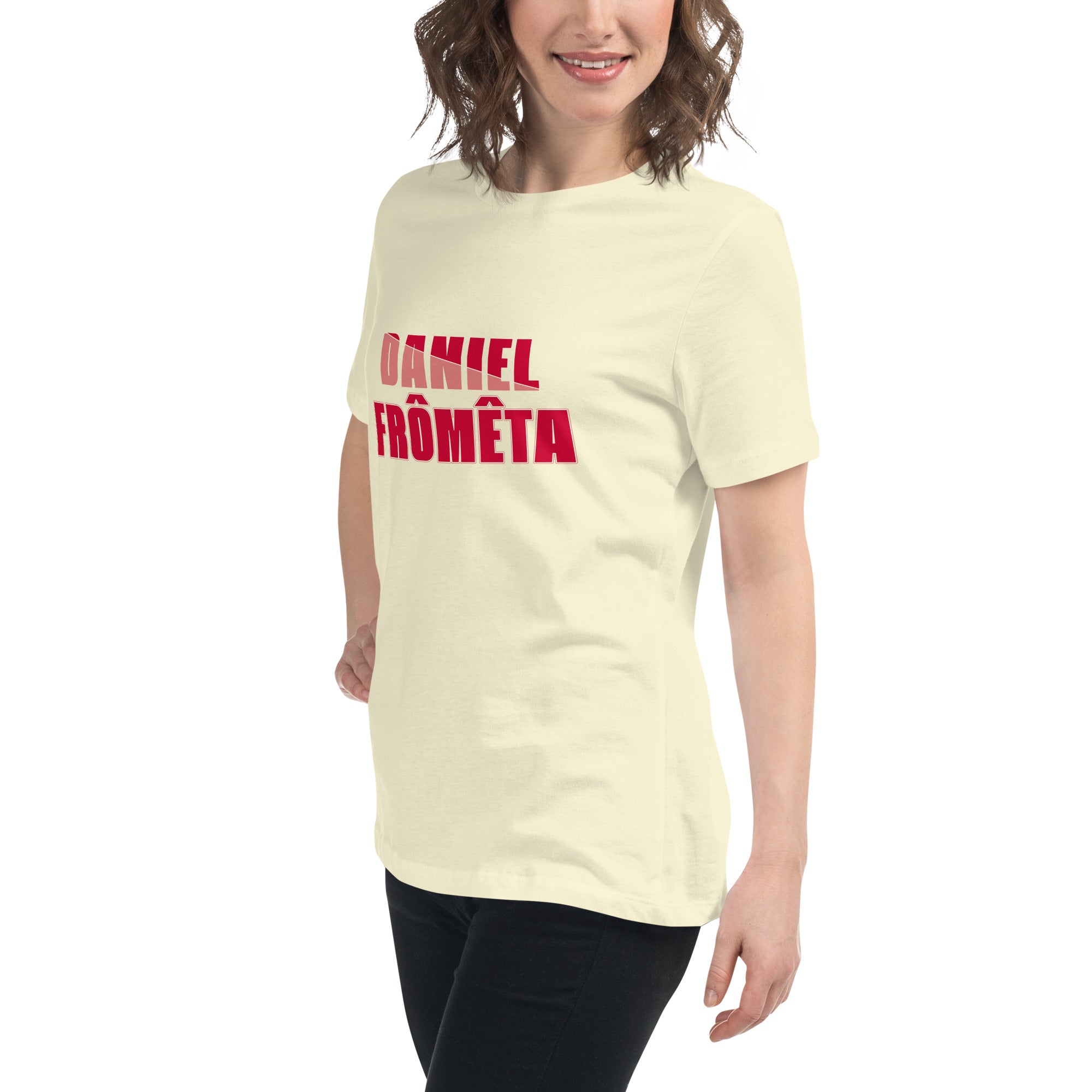 Camiseta suelta mujer