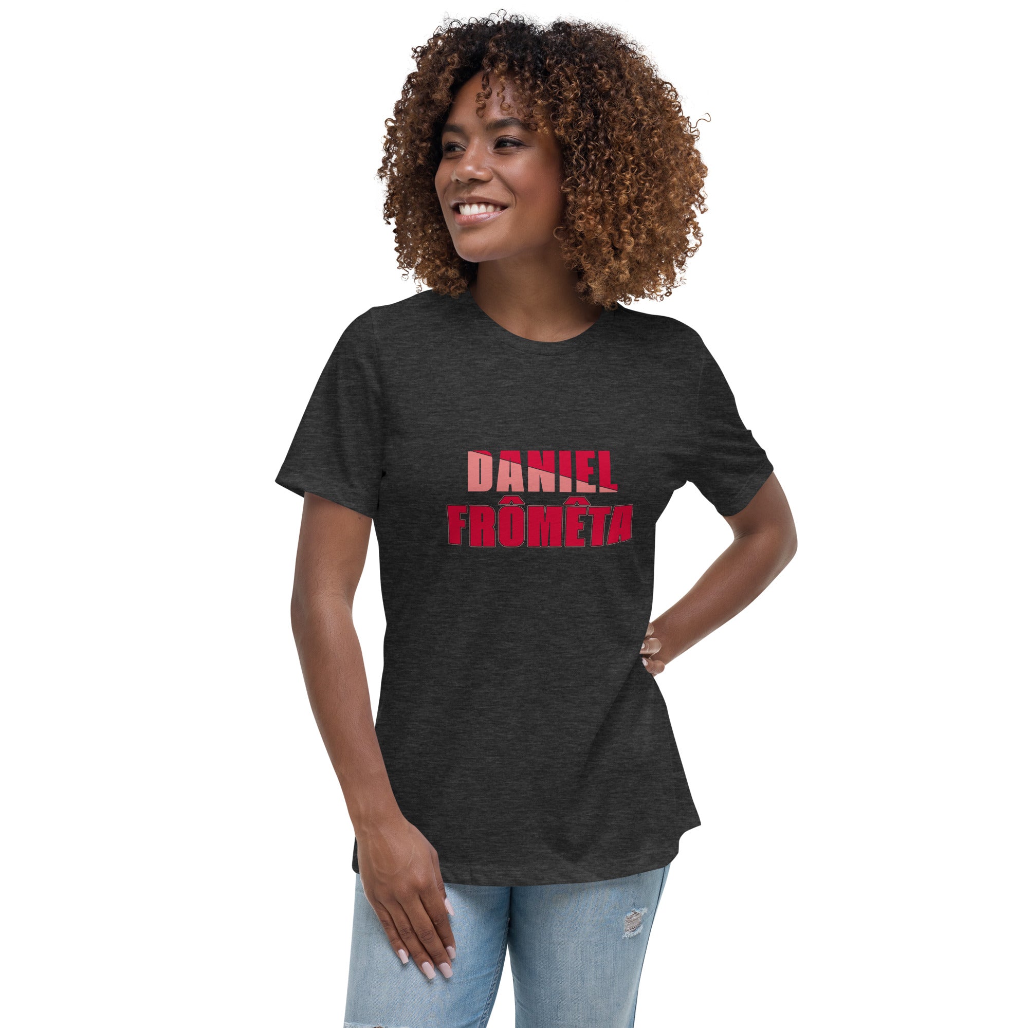 Camiseta suelta mujer