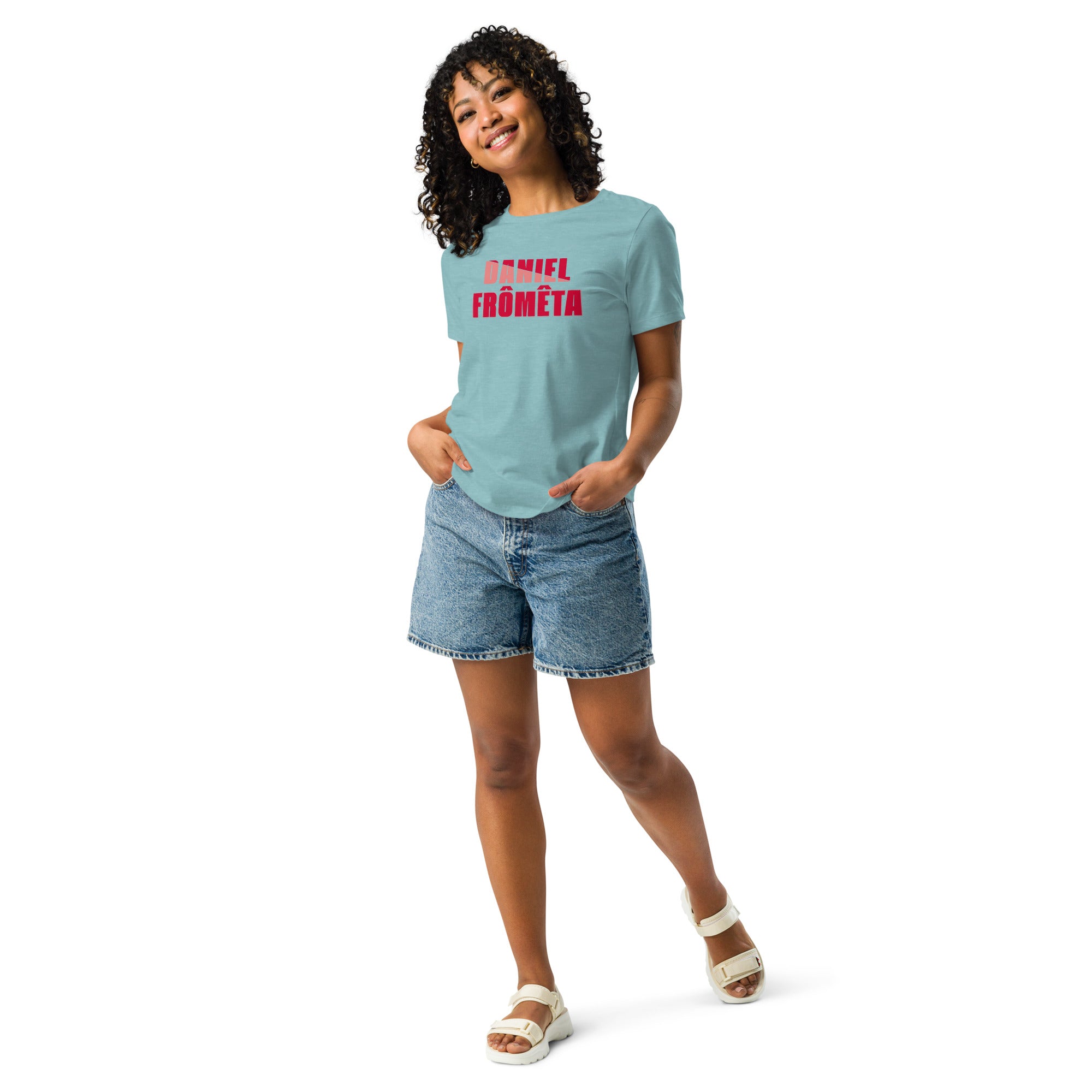 Camiseta suelta mujer