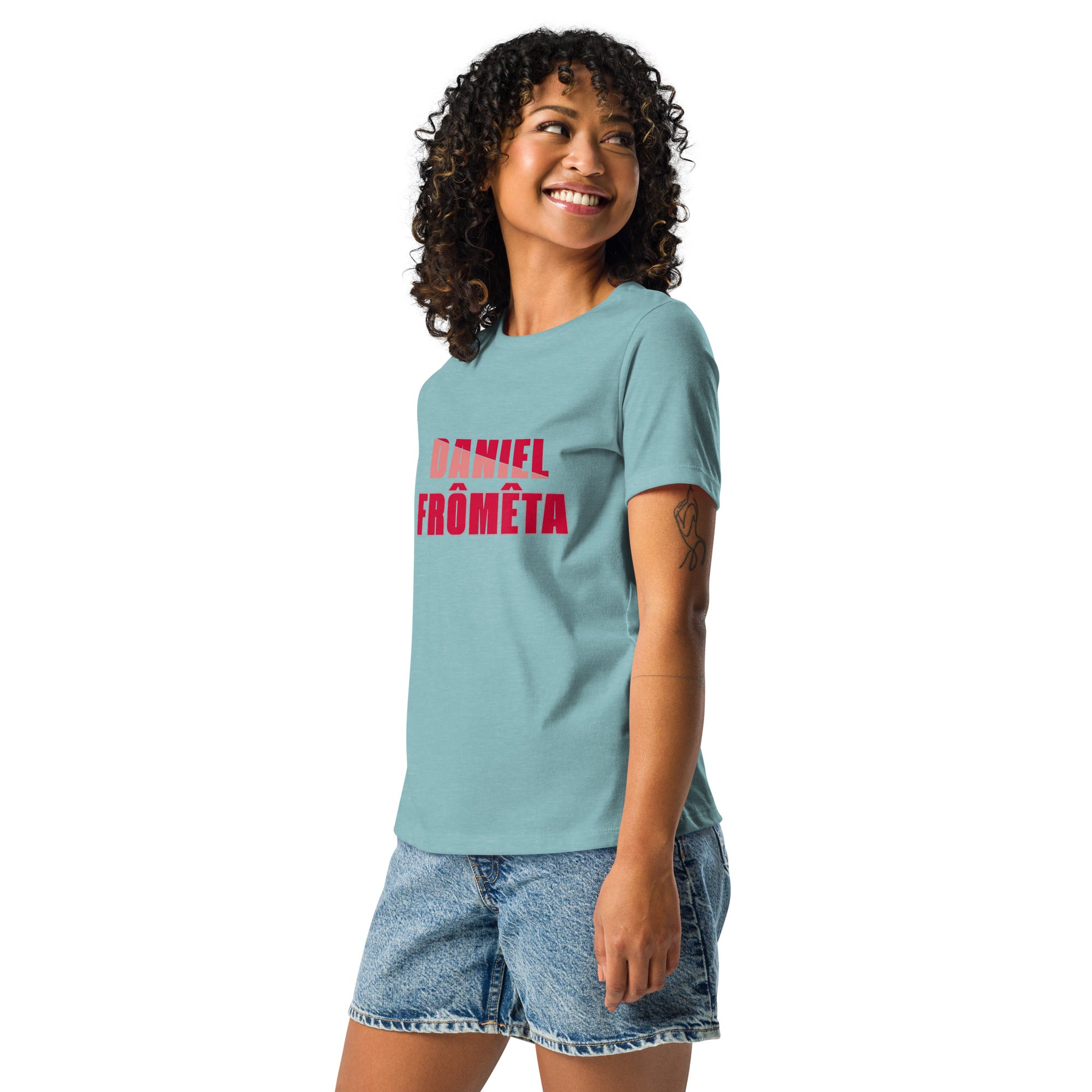 Camiseta suelta mujer