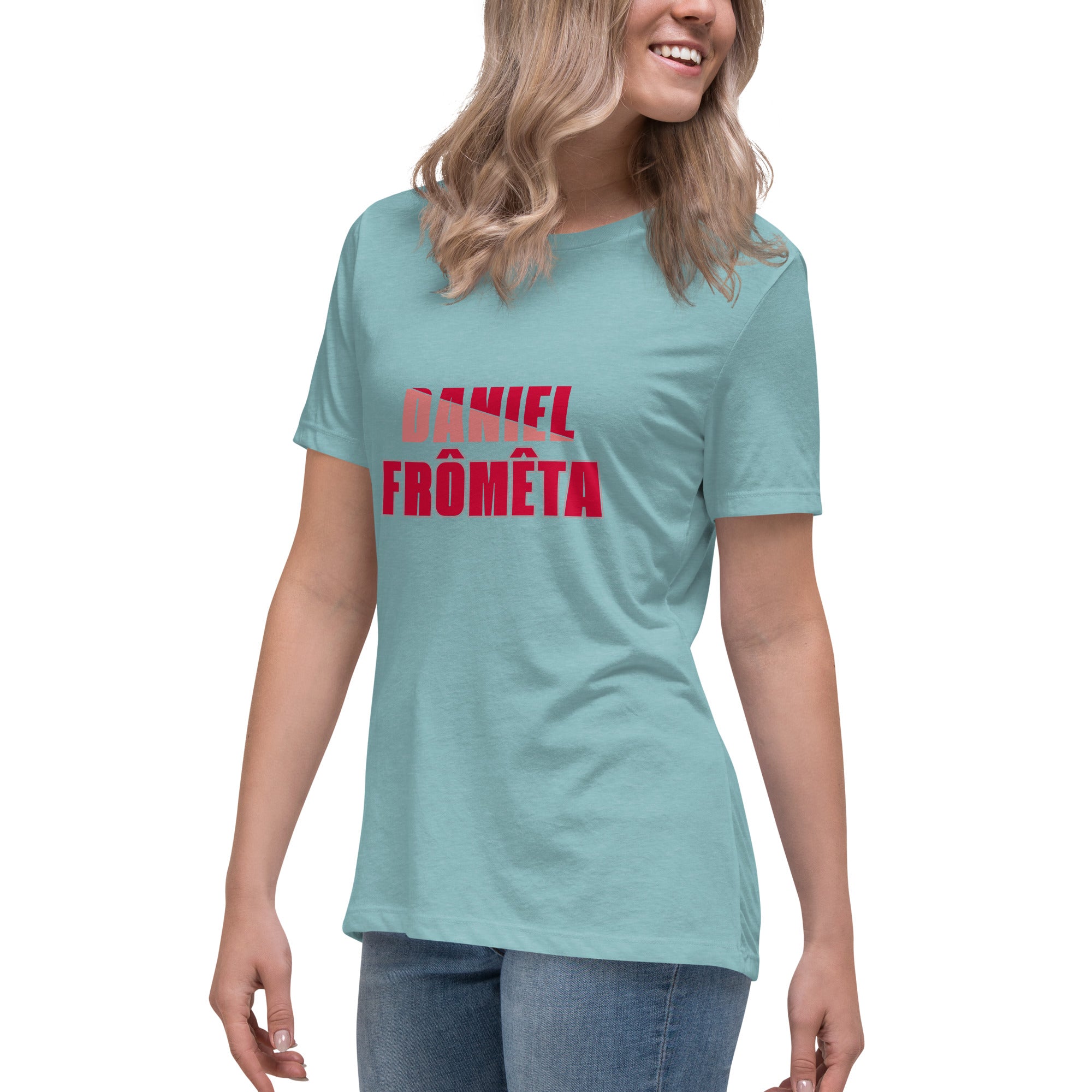 Camiseta suelta mujer