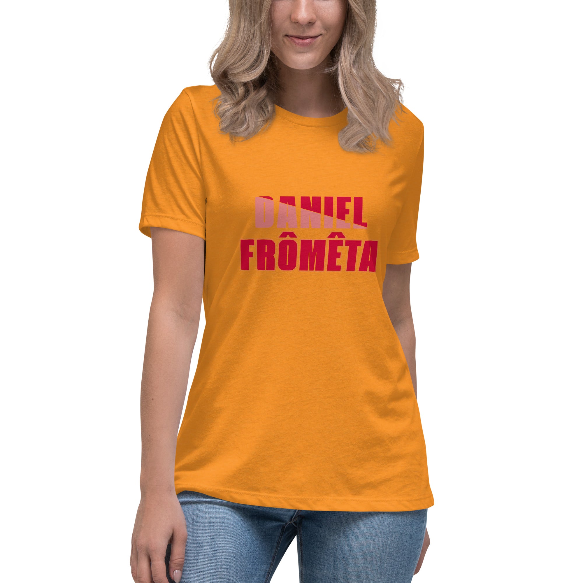 Camiseta suelta mujer