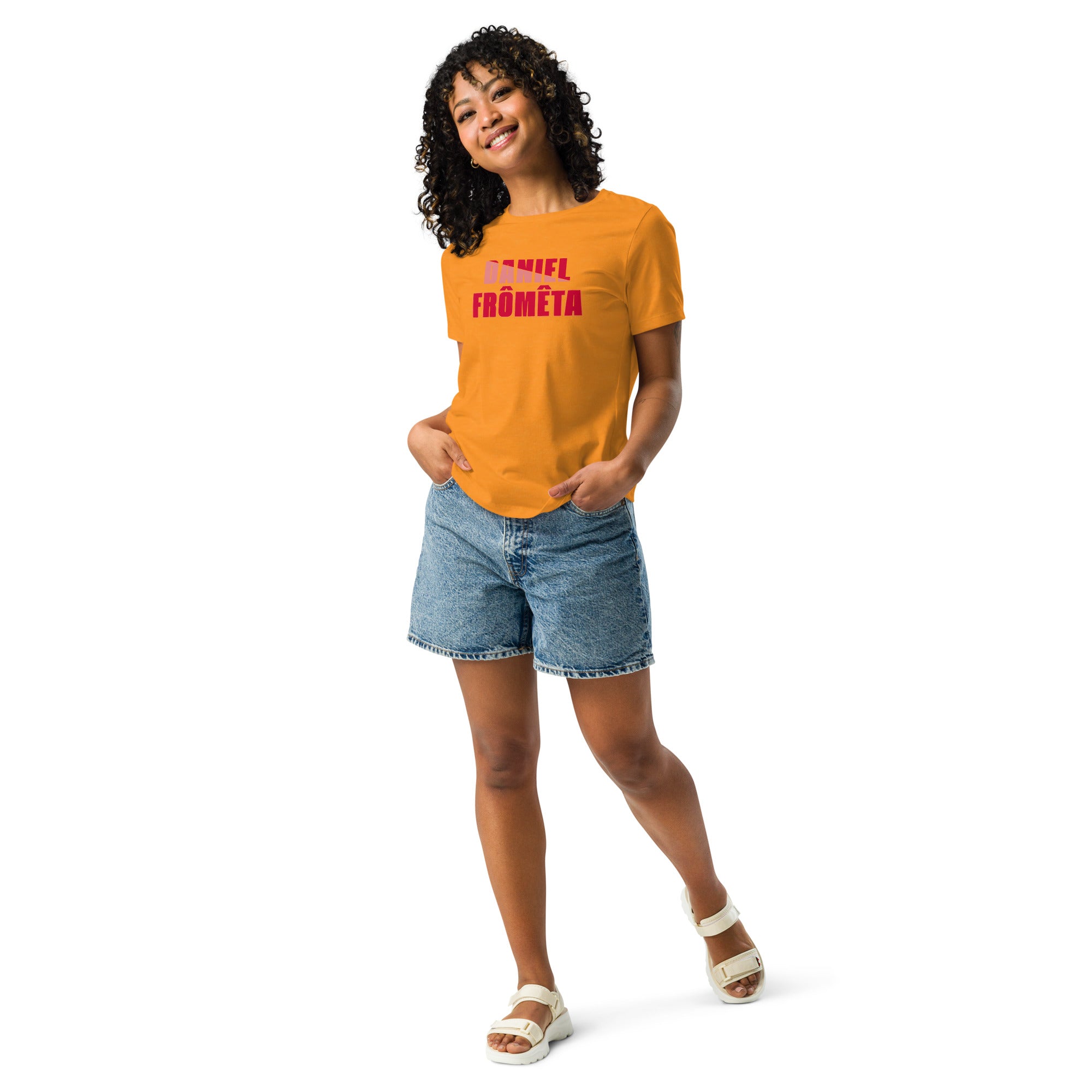 Camiseta suelta mujer