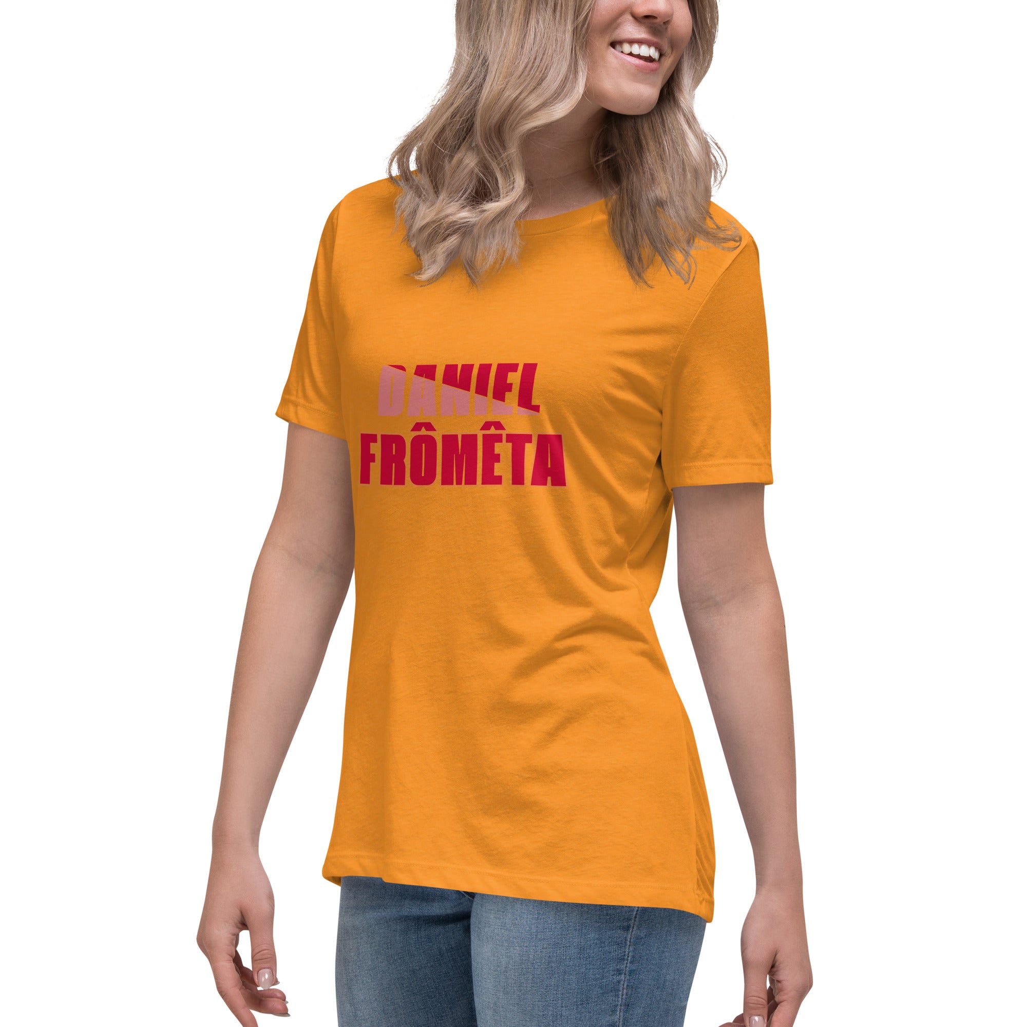 Camiseta suelta mujer