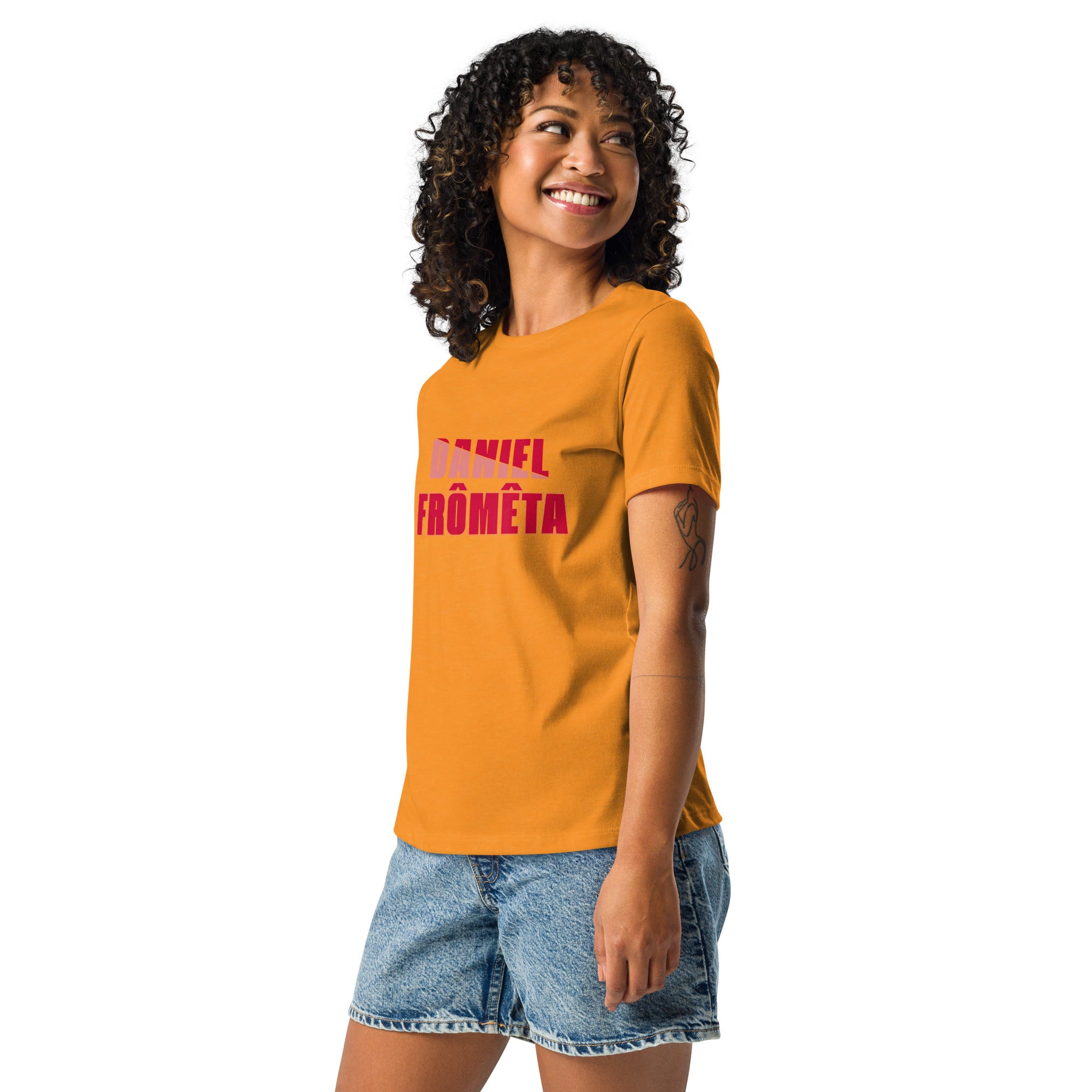 Camiseta suelta mujer