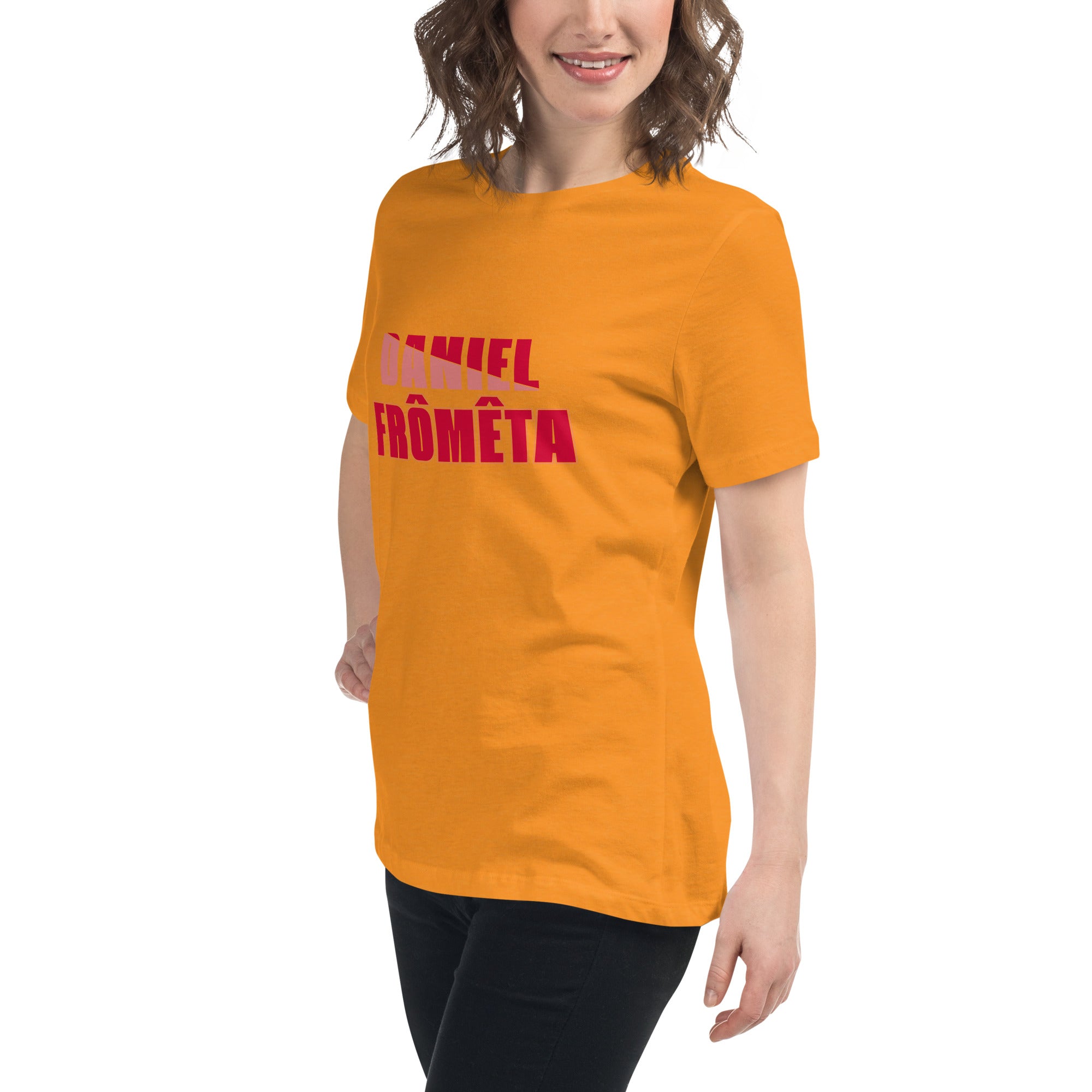 Camiseta suelta mujer