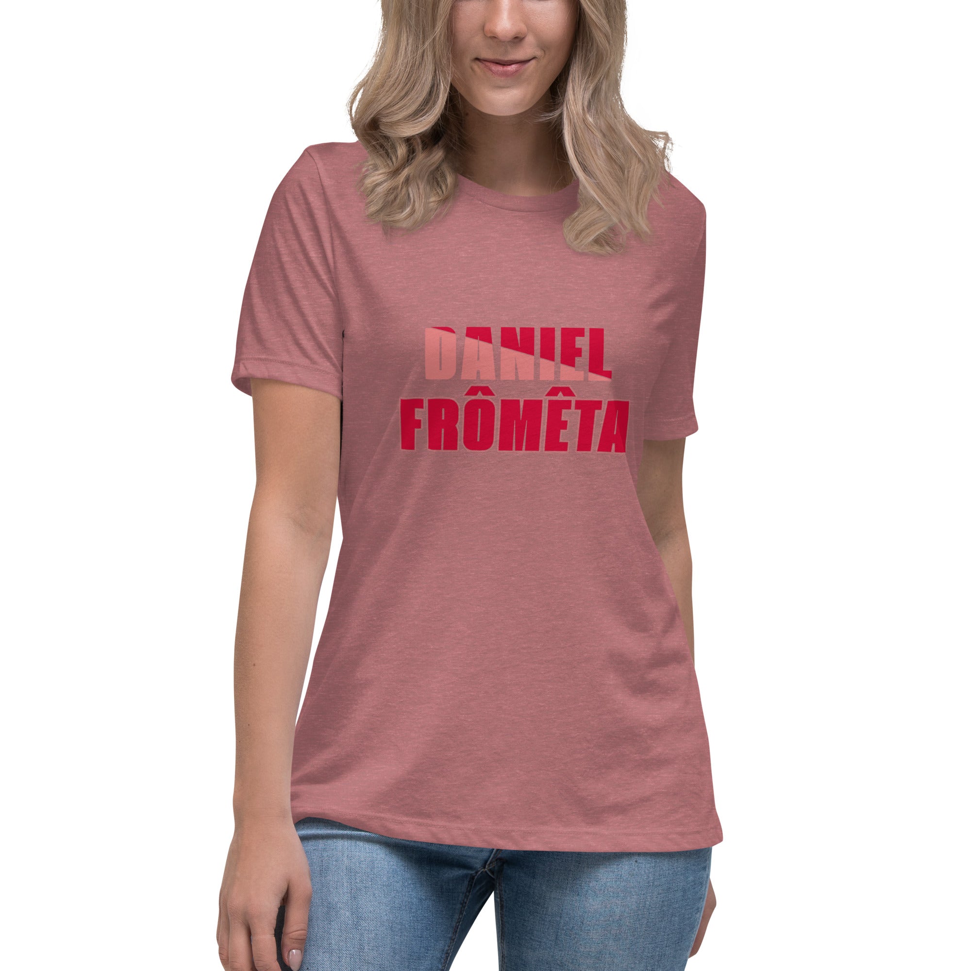 Camiseta suelta mujer