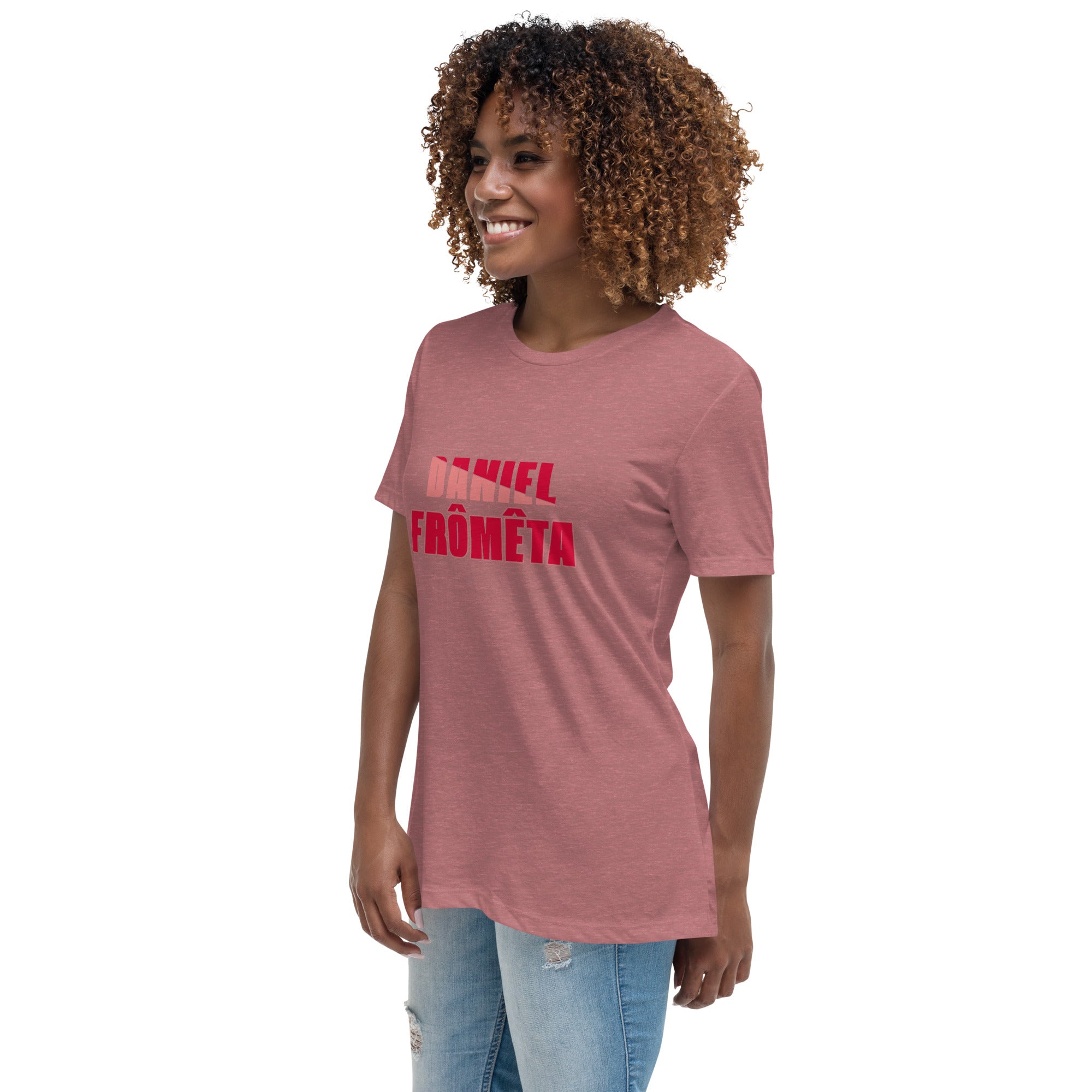 Camiseta suelta mujer