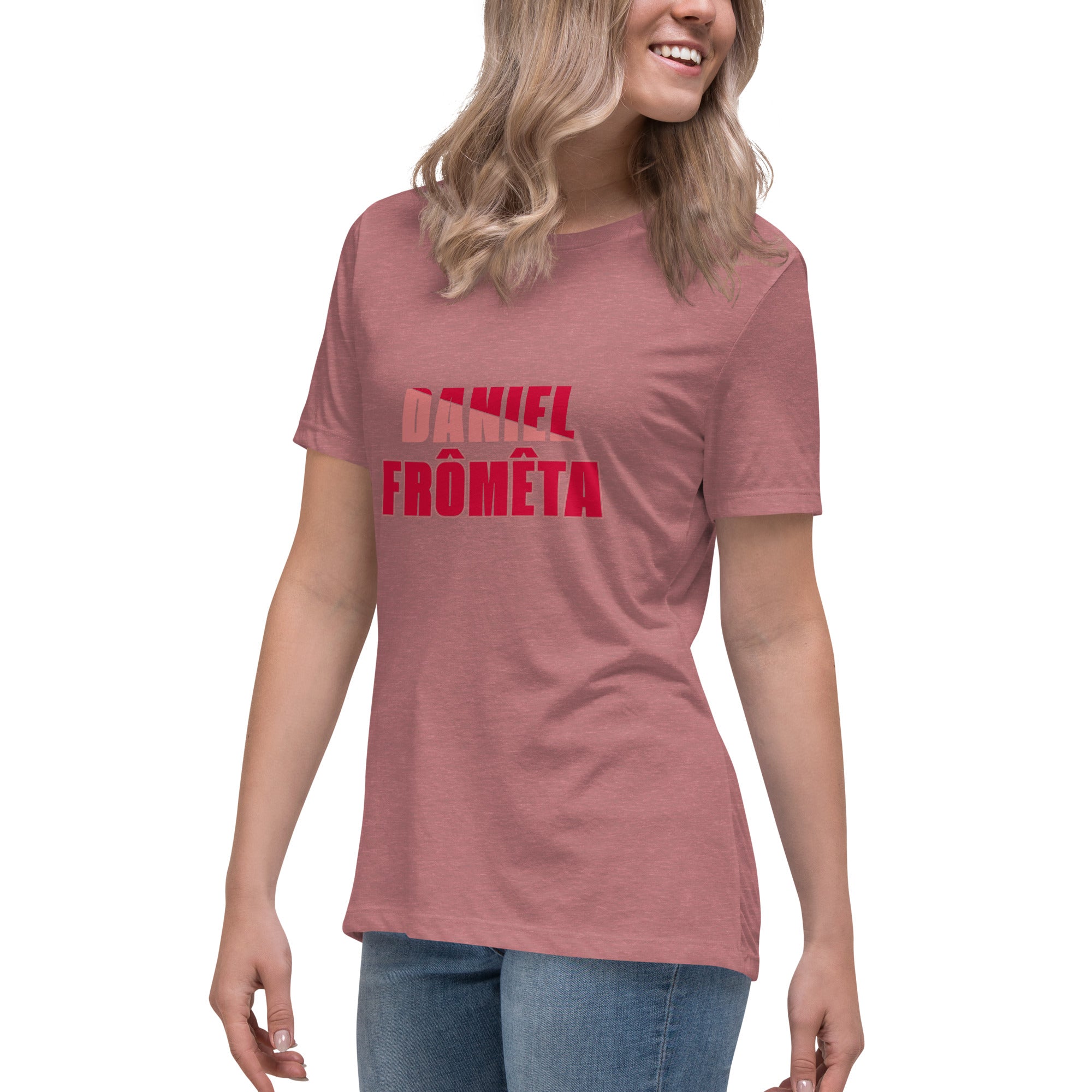 Camiseta suelta mujer