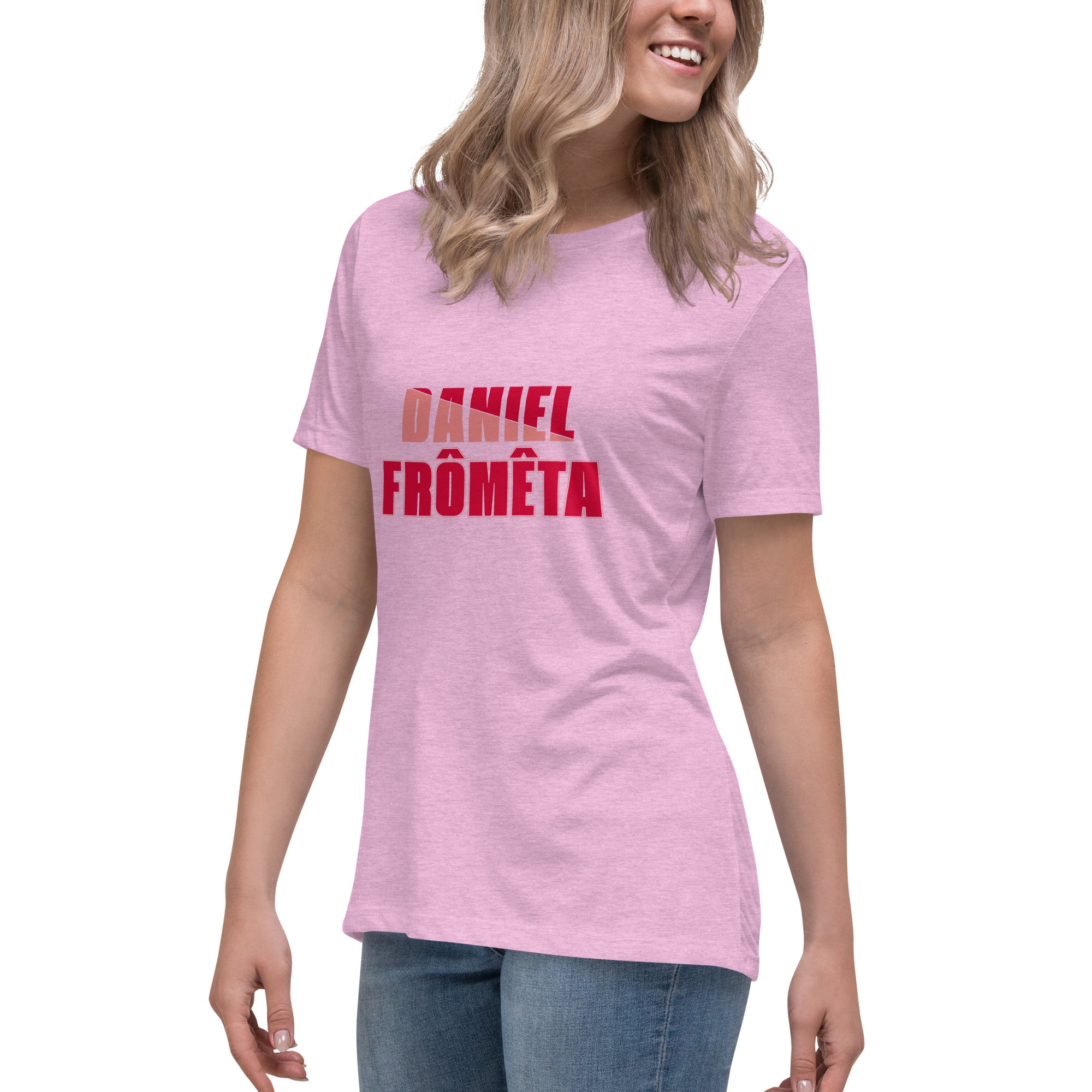 Camiseta suelta mujer