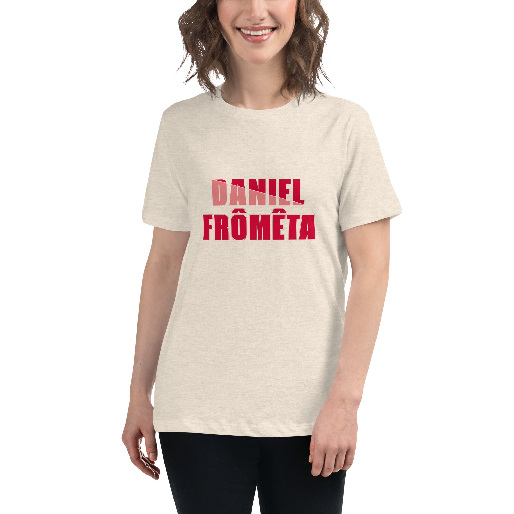 Camiseta suelta mujer