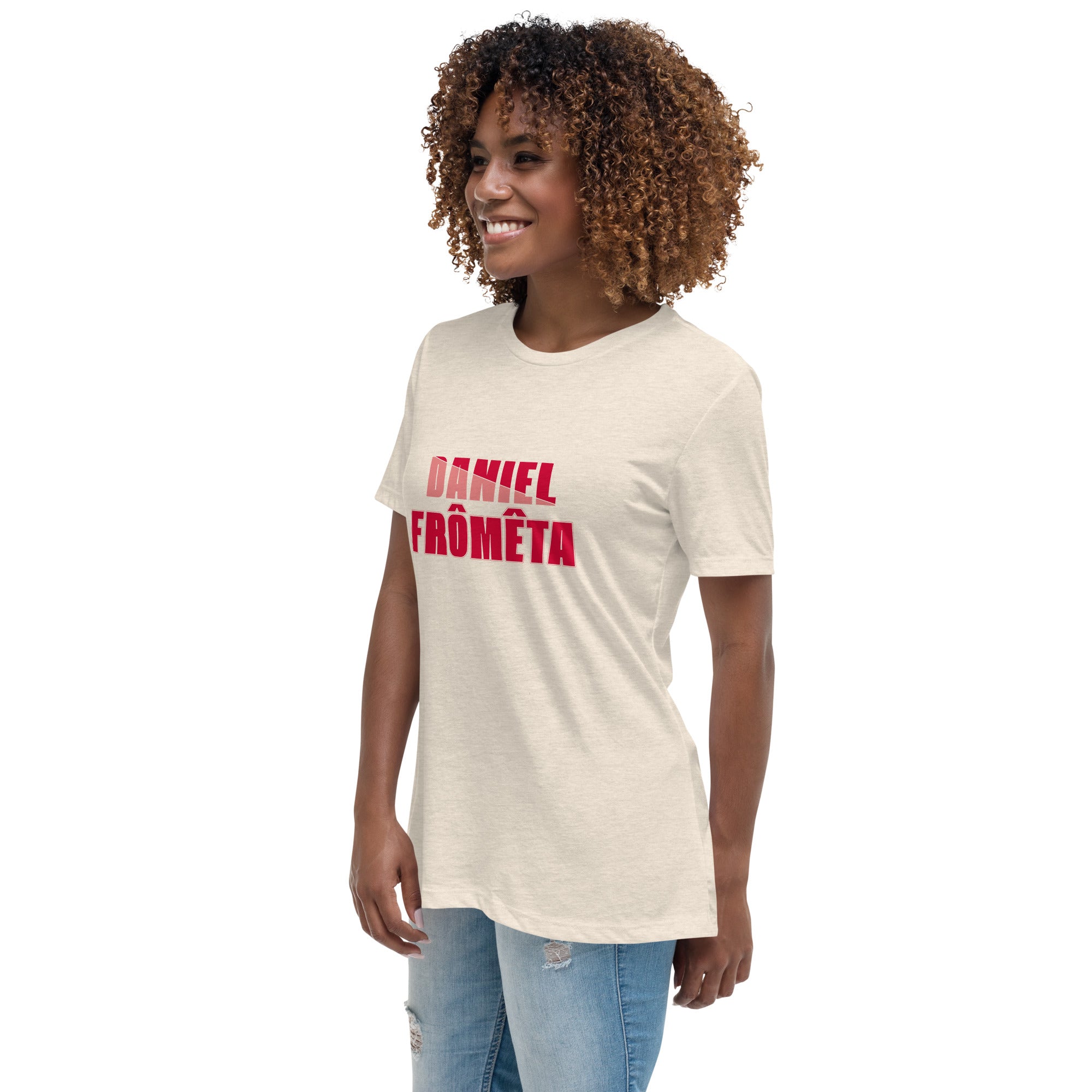 Camiseta suelta mujer