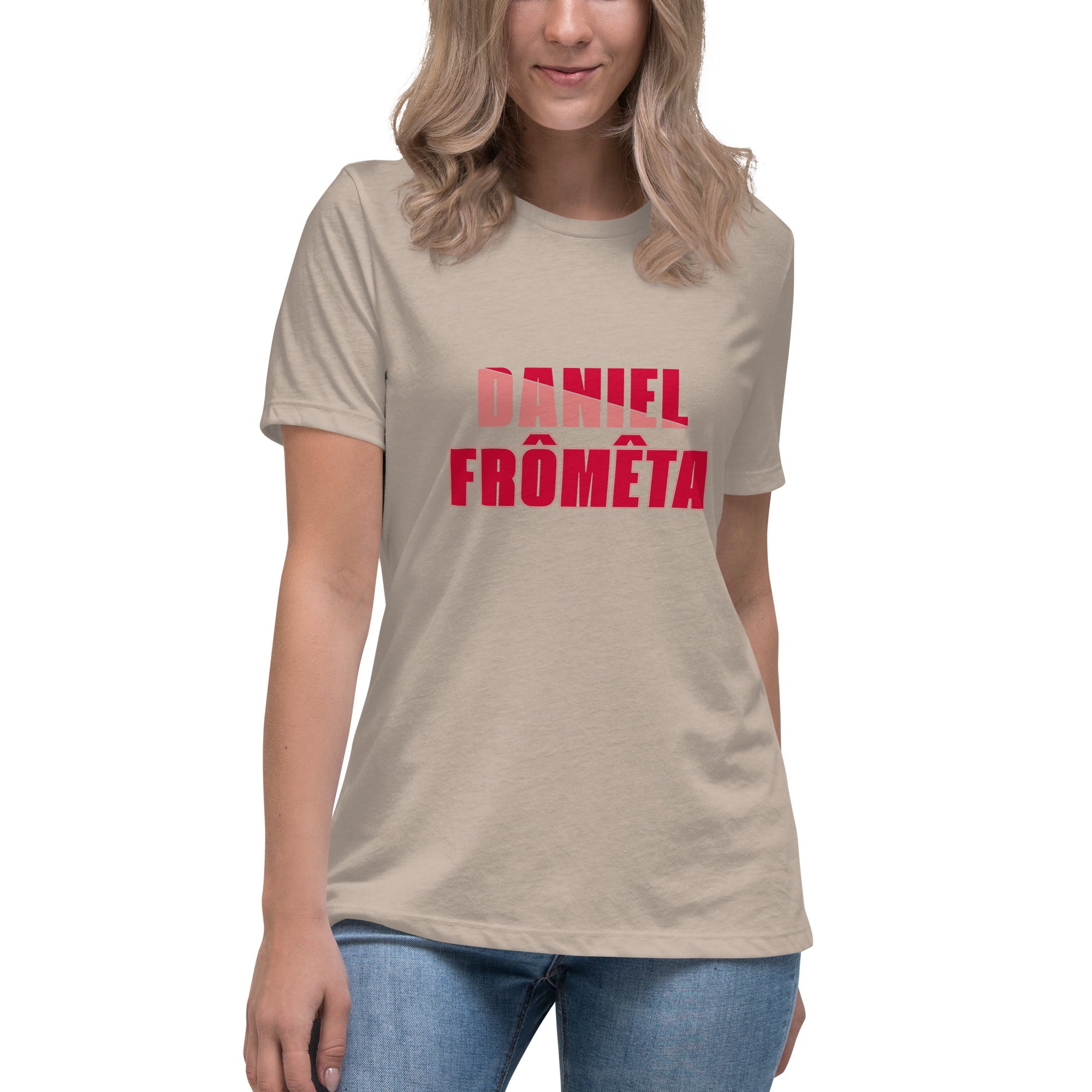 Camiseta suelta mujer