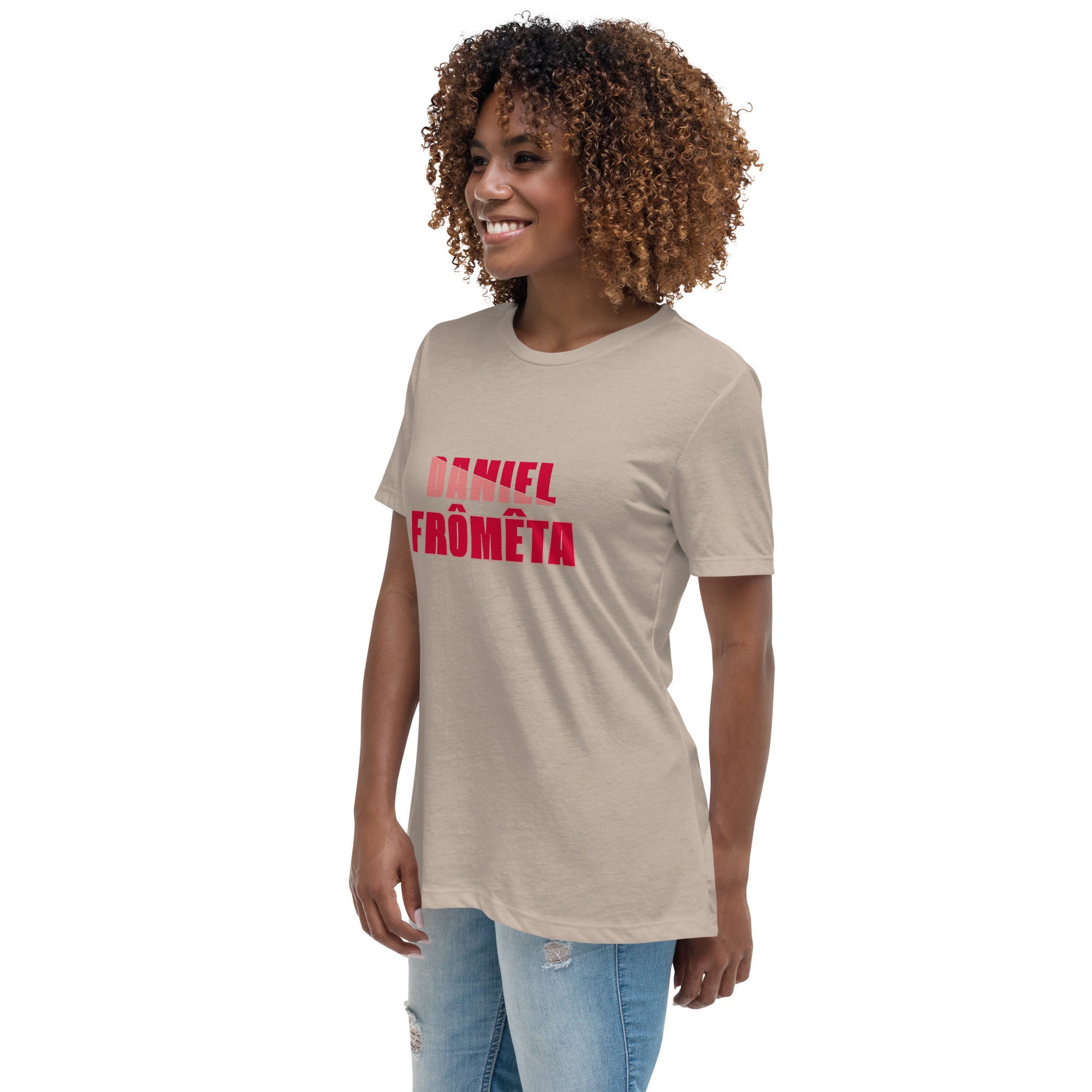 Camiseta suelta mujer