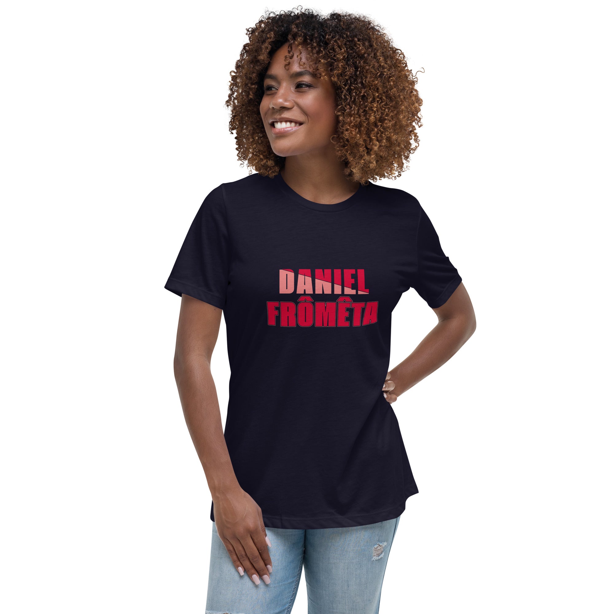 Camiseta suelta mujer