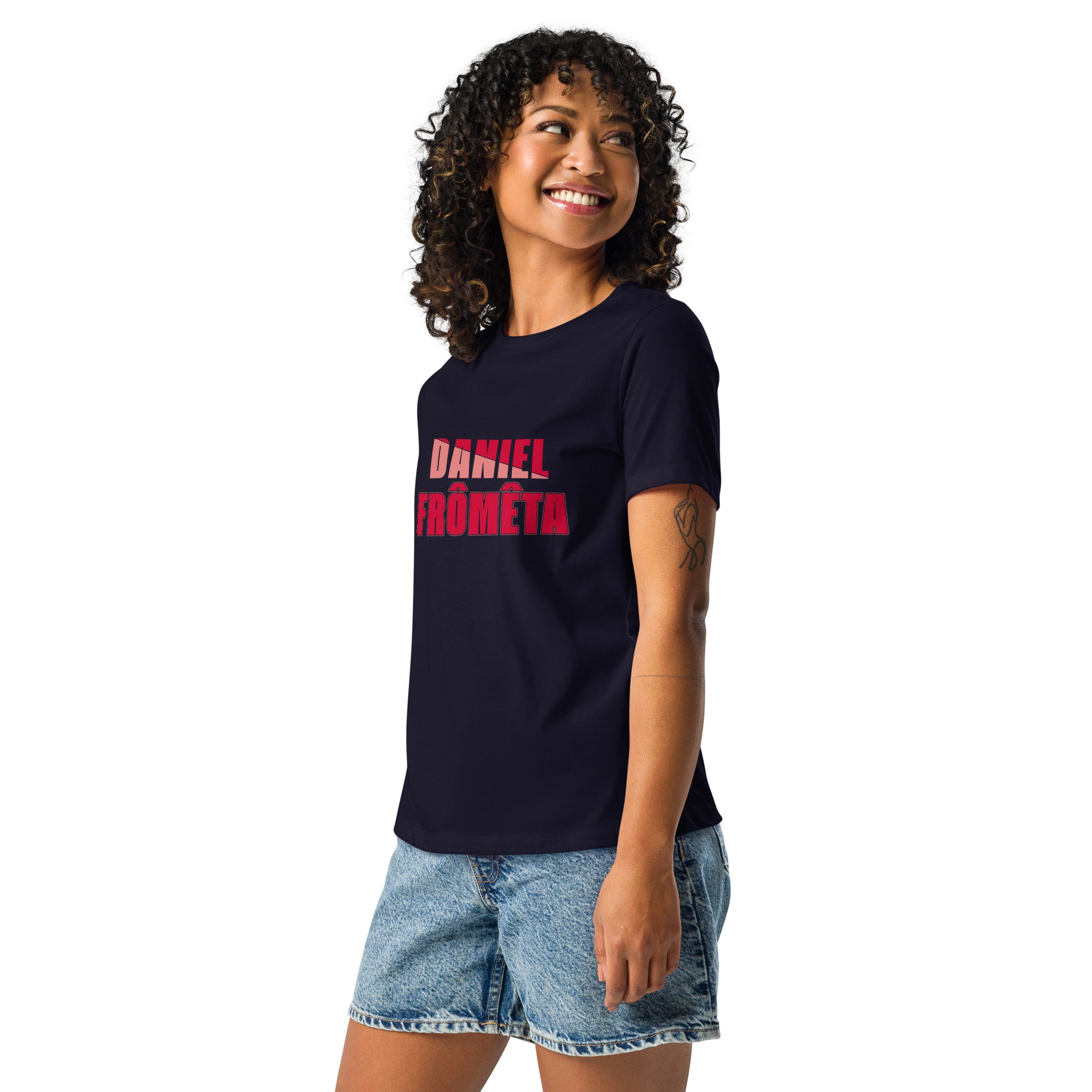 Camiseta suelta mujer