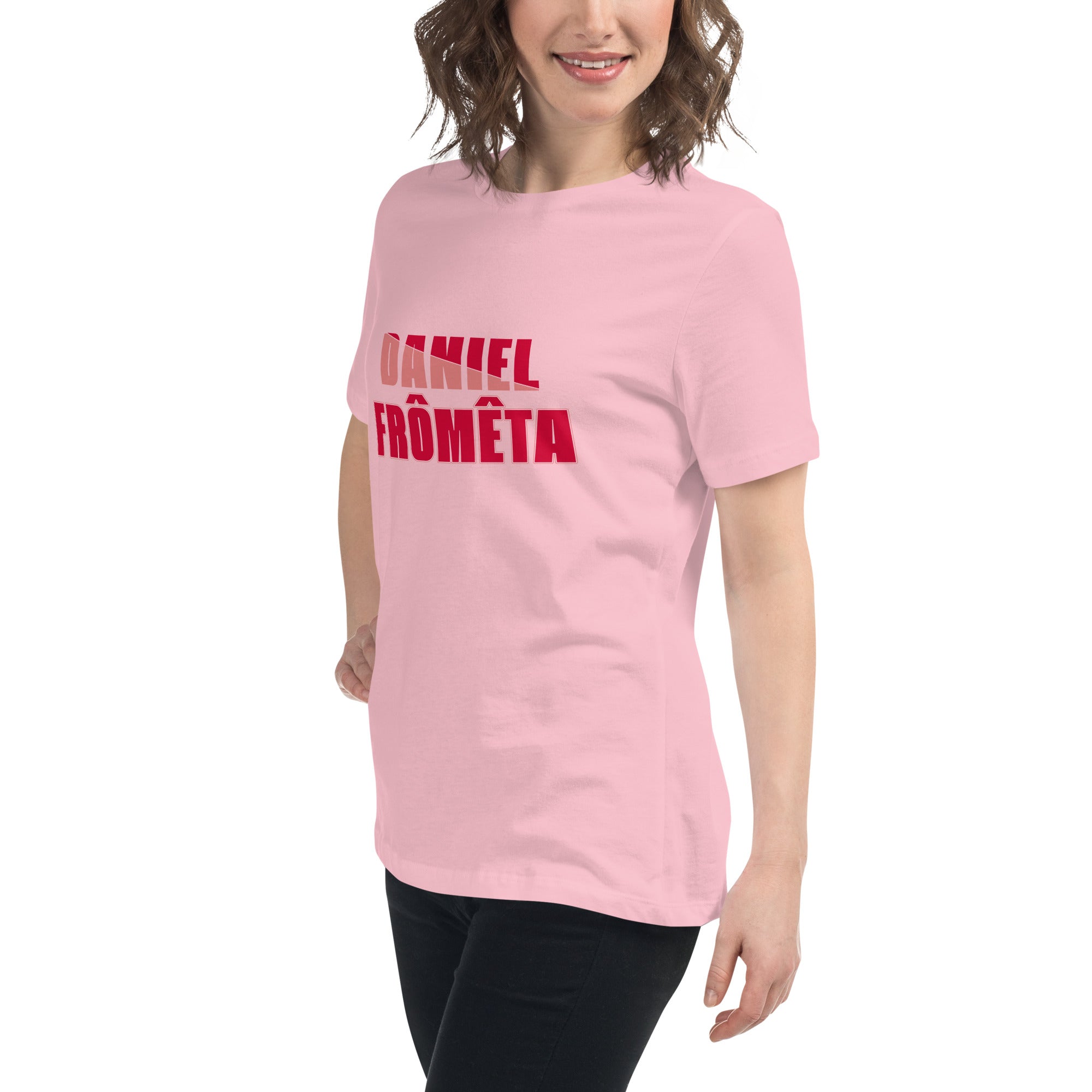 Camiseta suelta mujer