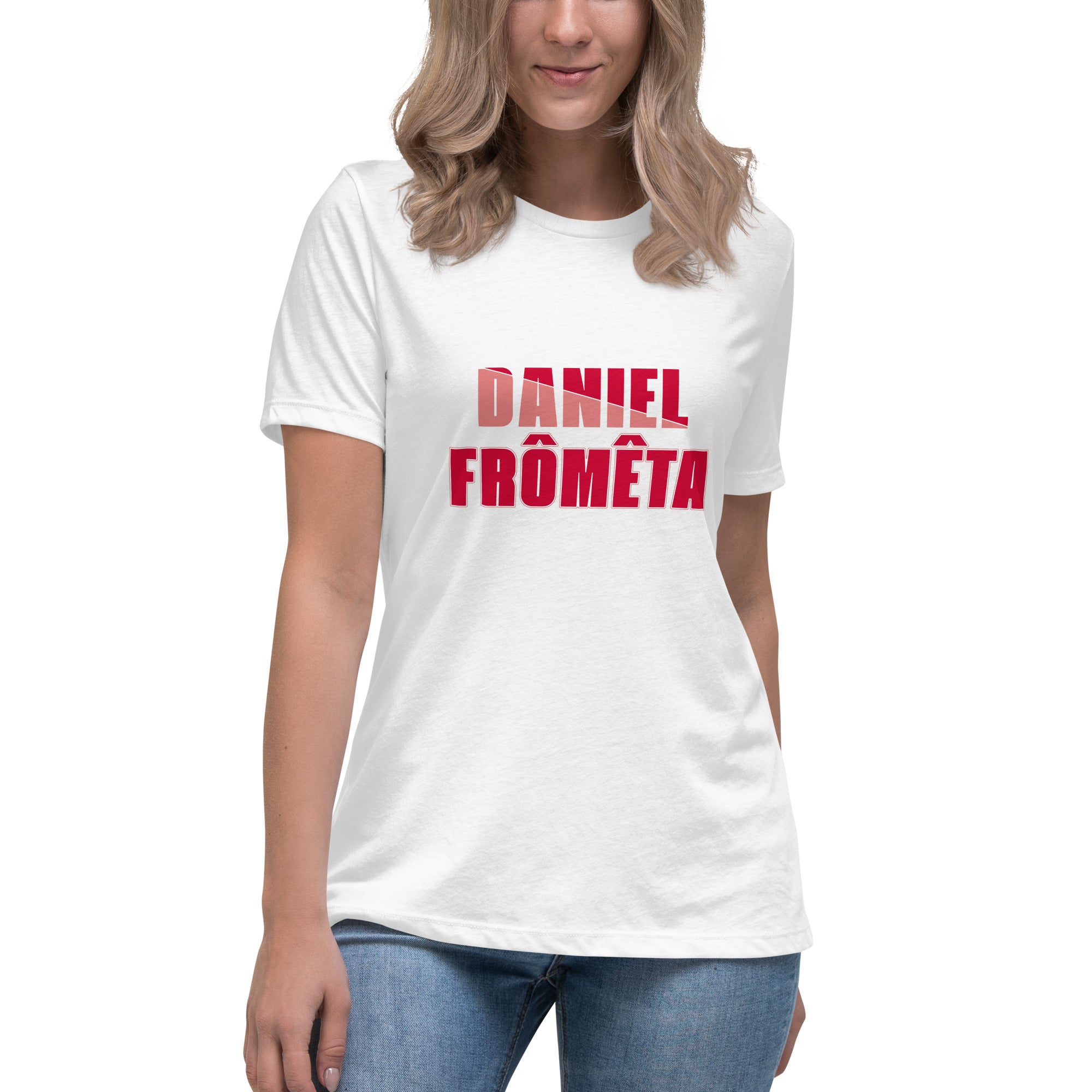 Camiseta suelta mujer