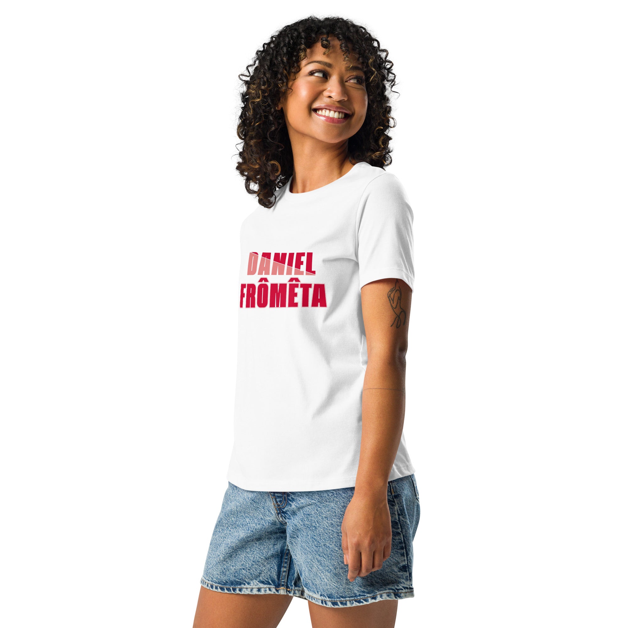 Camiseta suelta mujer